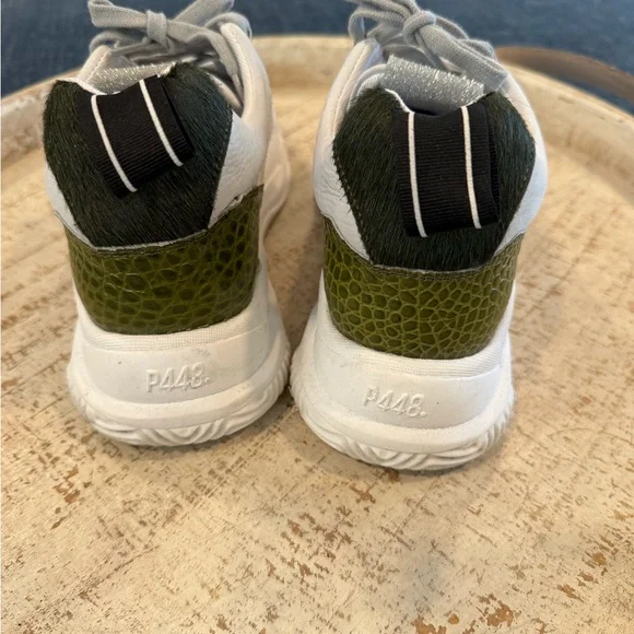 P448 Women's Luke white EU 38Crocodile Print You Can Surf Later us 8 - Picture 5 of 10